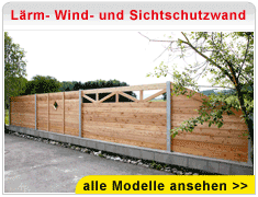 Lärm, - Wind, - und Sichtschutzwand Lärm, - Wind, - und Sichtschutzwand