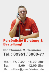 Wir beraten Sie gerne!