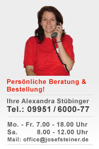 Wir beraten Sie gerne! Wir beraten Sie gerne!