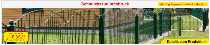 Schmuckzaun Innsbruck
