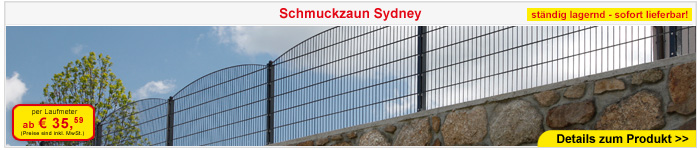 Schmuckzaun Sydney