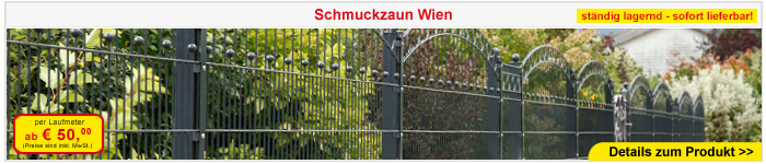 Schmuckzaun Wien