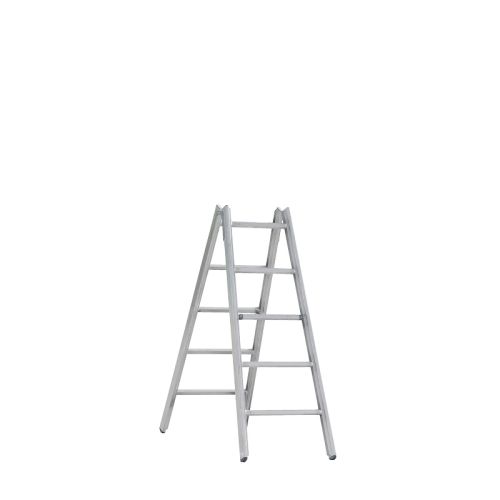 Alu-Sprossen Stehleiter Mod. 000 - Sprossenanzahl: 2 x 5, Länge: 1,50 m