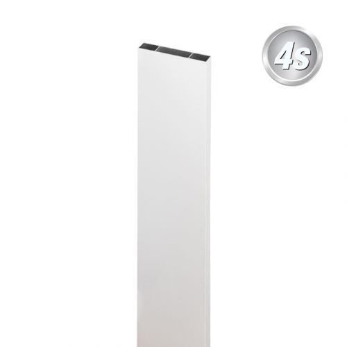 Alu Latte 20 x 120 mm - Farbe: grau, Länge: 250 cm, Höhe: 12 cm