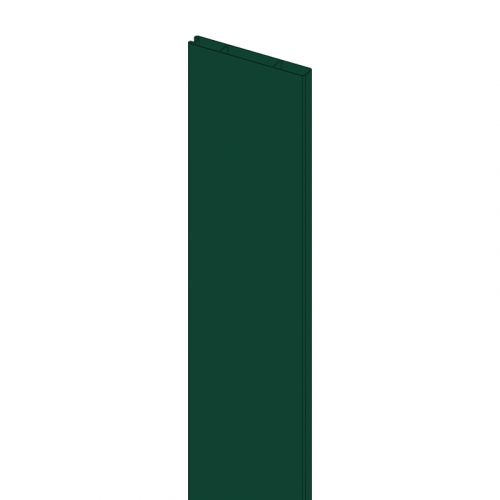 Alu Abschlussprofil 150 x 20 mm  - Farbe: grün, Länge: 250 cm
