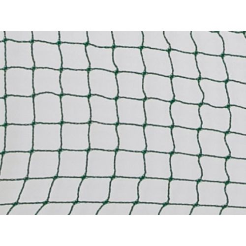 Ballfangnetz grün, 45 x 45 mm, Ø 2,0 mm aus PE, 4 seitig Seil - Höhe x Breite: 3 x 5 m