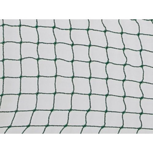 Ballfangnetz grün, 45 x 45 mm, Ø 2,0 mm aus PE, 4 seitig Seil - Höhe x Breite: 5 x 5 m