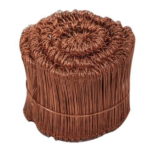 Drahtschlaufen - Länge: 300 mm, Drahtstärke: 1,2 mm, Farbe: kupfer