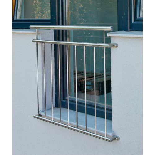 Französischer Balkon „Classic“ - Länge: 115 cm, Material: Stahl verzinkt