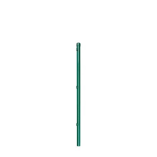 Zaunpfosten Mod. Dingo - Ø: 34 mm, für Zaunhöhe: 150 cm, Pfostenlänge: 200 cm, Ausführung: grün beschichtet, Anwendung: zum Einbetonieren