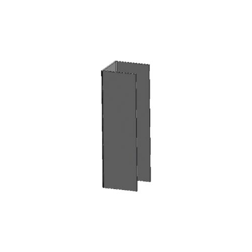 Pfostenverbinder Aluminium für Pfosten 100 x 100 mm