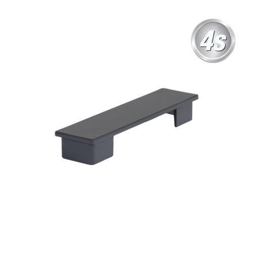 Alu Latten Abdeckkappe flach Norwich - Farbe: anthrazit, für Alu Latten: 80 mm