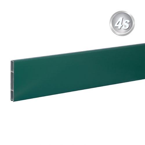 Alu Abschlussprofil 150 x 20 mm  - Farbe: grün, Länge: 300 cm