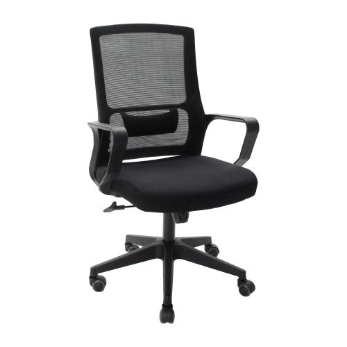 Bürostuhl Orion - Abmessungen: 56 x 101-111 x 57 cm, Farbe: schwarz