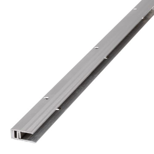 Abschlussprofil Aluminium - Länge: 90 cm, Ausführung: Alu silber