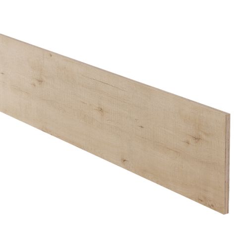 Design Setzstufe mit Holzkern 1200 x 200 x 12 mm, 4 Stück  - Modell: BRUCKNER Eiche hell