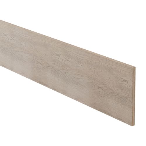 Design Setzstufe mit Holzkern 1200 x 200 x 12 mm, 4 Stück  - Modell: BRUCH Eiche grau