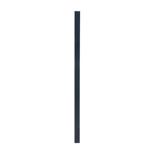 Pfosten ohne angeschweißter Fußplatte 80 x 60 mm - Länge: 300 cm, Ausführung: verzinkt und anthrazit beschichtet