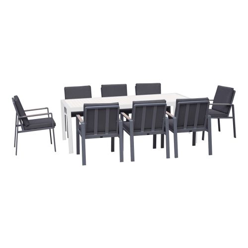 Gartensessel Nice – Breite: 615 mm, Tiefe: 605 mm, Höhe: 850 mm, Sitzhöhe: 410 mm