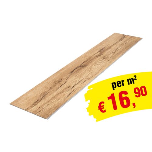 Vinylboden SPC Clicksystem 1220 x 229 x 6,5 mm (LxBxH) - Modell: HAYDN Eiche Dekor
