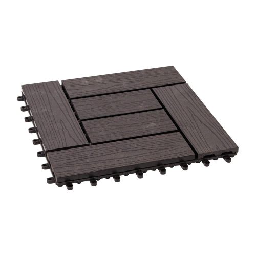 Terrassenfliese WPC Sofia - Abmessungen: 300 x 300 mm