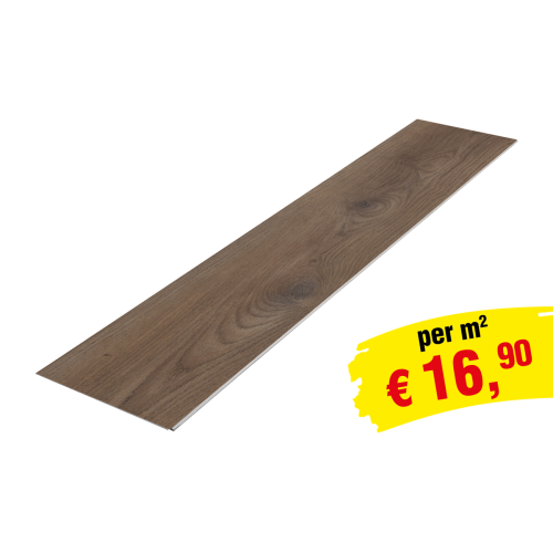 Vinylboden SPC Clicksystem 1220 x 229 x 6,5 mm (LxBxH) - Modell: GLUCK Eiche Dekor