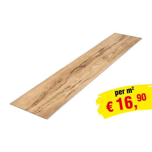 Vinylboden SPC Clicksystem 1220 x 229 x 6,5 mm (LxBxH) - Modell: HAYDN Eiche Dekor