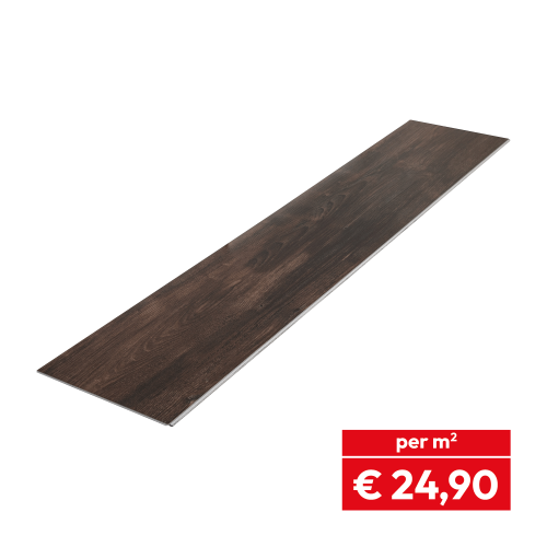 Vinylboden SPC Clicksystem 1220 x 229 x 6,5 mm (LxBxH) - Modell: SCHUBERT Eiche Dekor