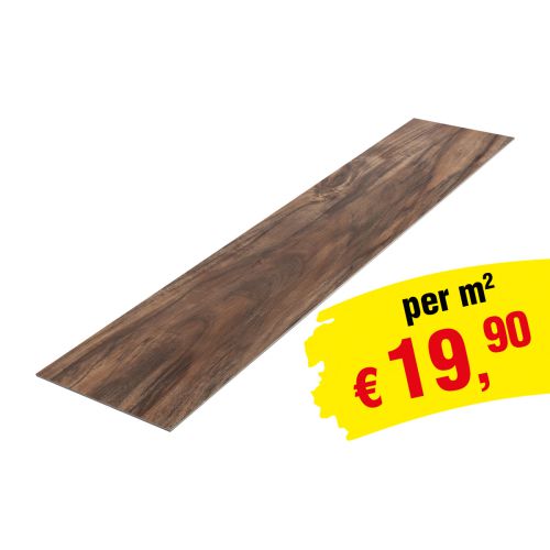 Vinylboden Loose Lay 1220 x 228 x 5 mm (LxBxH) - Modell: CHOPIN Walnuss Dekor