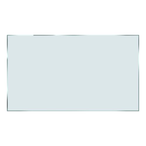 Verbundsicherheitsglas mattweiß - Maße: 1300 x 750 mm, m²: 0,98, Glasstärke: 8,76 mm