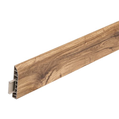 Sockelleiste 2400 x 80 x 15 mm - Modell: HAYDN Eiche Dekor