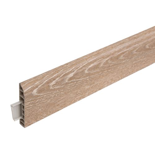 Sockelleiste 2400 x 80 x 15 mm - Modell: STRAUSS Eiche Dekor