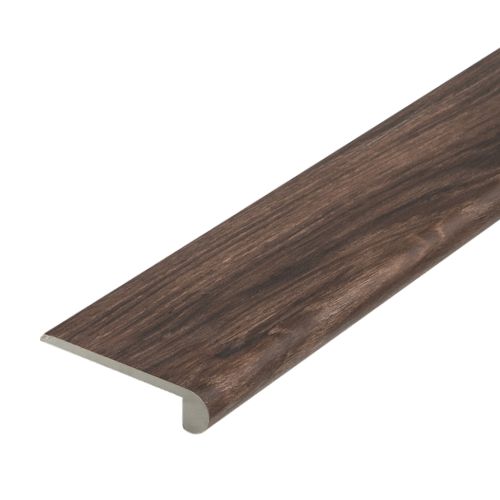 Stufenauflage Vollprofil für Click Vinyl, 2400 x 115 x 25 mm - Modell: SCHUBERT Eiche Dekor