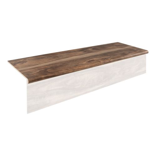 Stufenauflage Vinyl 1200 x 300 x 30 mm  - Modell: CHOPIN Walnuss Dekor