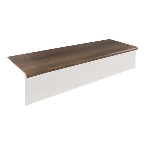 Stufenauflage Vinyl 1200 x 300 x 30 mm  - Modell: GLUCK Eiche Dekor