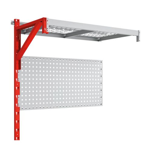 Erweiterungsset für Wandregal Mod. Flexi - Höhe: 1150 mm, Breite: 972 mm, Tiefe: 530 mm