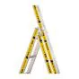 Euro-Light Mehrzweckleiter 3-tlg. Mod. 207 - Sprossenzahl: 3 x 10