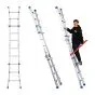 Alu-Teleskopleiter Mod. 3042 - Sprossenanzahl: 4 x 5