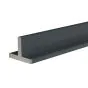 Alu T-Profil für Sichtschutzwand Simple - Farbe: schokobraun, Länge: 300 cm