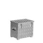 Alu Transportkiste Mod. F - Riffelblech - Außenmaß LxBxH: 522 x 369 x 440 mm, Rauminhalt: 70 l