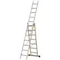 Euro-Light Mehrzweckleiter 3-tlg. Mod. 207 - Sprossenzahl: 3 x 7