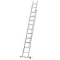 Goldpunkt Schiebeleiter 2-tlg. Mod. 200 - Sprossenanzahl: 2 x 10, Arbeitshöhe max: ca. 5,79 m