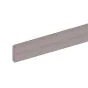 WPC Profil Sicht- und Lärmschutz Simple Profi Höhe 14 cm - Farbe: schwarzgrau, Länge: 300 cm