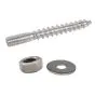 Stockschrauben Set - 12 teilig, Länge: 80 mm, M10