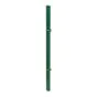 Zaunpfosten Mod. U - Ausführung: grün beschichtet, für Zaunhöhe: 163 cm, Länge: 220 cm, Befestigungspunkte: 3