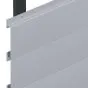Alu Fassadenprofil 1150 x 150 mm - Farbe: anthrazit, Länge: 1150 mm, Profilhöhe: 150 mm, Profilstärke: 20 mm