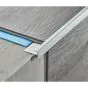 Stufenleiste Alu für 5 mm Böden - Farbe: silber, Länge: 900 mm