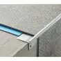 Treppenkantenprofil Alu für 5 mm Böden - Farbe: silber, Länge: 900 mm