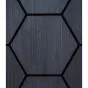 Akustikpaneele mit Hexagon - Modell: Eiche hell, Maße: 810 x 661 x 18 mm, Stück: 4, Packungsinhalt: ca. 2,14 m²