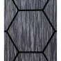 Akustikpaneele mit Hexagon - Modell: Grau meliert, Maße: 810 x 661 x 18 mm, Stück: 4, Packungsinhalt: ca. 2,14 m²